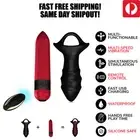 3 In 1 Remote Control Multi-Speed Vibrating Bullet Anal Butt Plug For Men Women