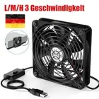 USB PC Fan Cooling Fan 120mm Quiet PC Case Fan Adjustable Fan 5V 3 LOVE