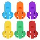 Manual Easy Can Opener, 6Pcs Color Soda Can Opener Beverage Can Protector,1271