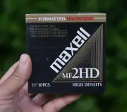 Factory Sealed Maxell MF 2HD Mac Formatted 3.5" High Density Floppy Disks