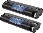 Exmate 2 Pack 7.2V 3.5Ah Battery Compatible with Makita 7000 7002 7033 191679-9 632002-4 632003-2 192532-2 192695-4 6010D 6172D DA3000D 6018D 6019D 9500D DA301D 6073D ML702 Cordless Tool