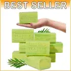 Organic Triple Milled Tea Tree Soap with Shea Butter - Luxurious Bar Soap Set