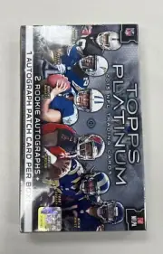 2015 Topps Platinum NFL Football Hobby Box - Factory Sealed