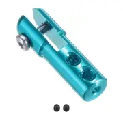 1Pcs Metal Clevis M2 Thread Aluminum Alloy Clevis Servo Horn Blue