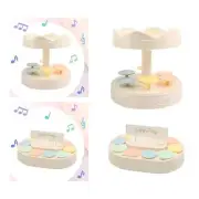 Electric Turntable Cupcake Display Stand with Serving Trays Carousel Cupcake