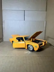 1969 Pontiac GTO Judge Pro Stock Orange 1/24 Diecast Car Model by Jada