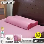 【TENDAYS】玩色柔眠記憶枕(乾燥玫瑰 8/10CM任選)