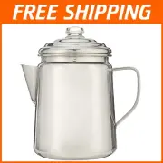 Programmable 12-Cup Stainless Steel Coffee Percolator For Unforgettable Mornings