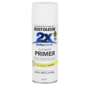 Rust-Oleum 340g Ultra Cover 2X Spray Paint Primer - Flat White