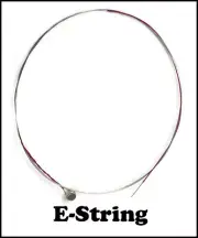 Violin Fiddle Steel String E-1 High Quality String for Violin in 3/4, 4/4 Size