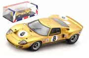 Spark UK010 Ford GT40 #8 BOAC 6H Brands Hatch 1968 - Drury/Holland 1/43 Scale