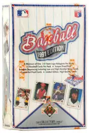 1991 Upper Deck Baseball High # Series Factory Sealed Wax Box - (Find the Hank)