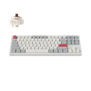 Keychron Q3 Max Side-Printed Keycaps Hot-Swap Keyboard (White) (Brown Switch)