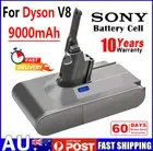 21.6V 9000mAh Sony Cell Battery For Dyson V8 SV10 Absolute Animal HEPA