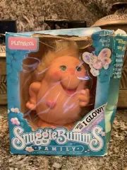 Vintage Playskool SnuggleBumms Hasbro 1984 - MAMA BRIGHTLY - new in damaged box