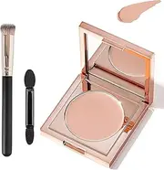 Colored Clay CC Undereye Corrector, Color Corrector for Dark Circles - Concealer with Brush - Hydrating Under Eye Brightening Treatment (A#)