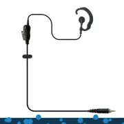G Shape Ear Hook Headset Earphone PTT Earpiece For Motorola CLP446e CLP107e