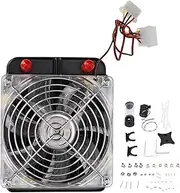 PC Water Cooling Kit, CPU Water Cooling Set with 120mm Heat Dissipation Water Drain, DIY Desktop Computer Heat Dissipation for DIY Players, S600 Water Pump