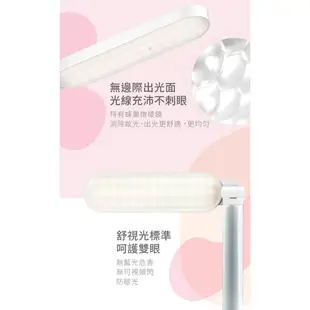 Philips 飛利浦 酷玉 66145 LED可攜式充電檯燈-雪晶白 (PD028)(拆封福利品)