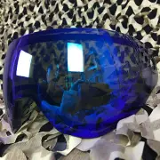 NEW HK Army KLR Dual Pane Anti-Fog Thermal Mask Goggle Lens - Arctic Blue