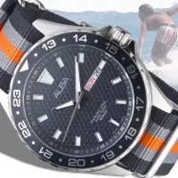 在飛比找momo購物網優惠-【ALBA】雅柏手錶 運動家百米防水黑色迷彩男錶/AV352
