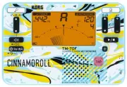 KORG Tuner Metronome TM-70C Cinnamoroll with Clip-on Contact Microphone/Made in