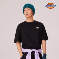 在飛比找momo購物網優惠-【Dickies】男女款黑色純棉經典三色Logo短袖T恤｜D