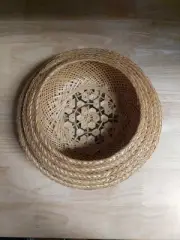 Vintage Nesting Baskets Set Of 5 Woven Grass Bohemian Boho Wall Room Decor