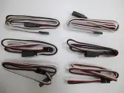 FUTABA Extension wire 50cm (6 pcs)