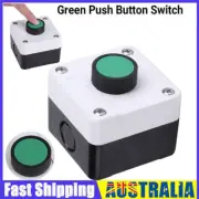 Weatherproof Green Push Button Switch One Button Control Box For Gate Opener NEW