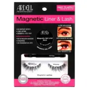 ARDELL Black Magnetic Gel Liner & Lash In Wispies-Long Lasting! No Adhesive-NEW!