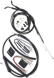Cable & Brake Line Kit 14"/16" Motorcycle Accessories for H&Arley Softail Night Train FXSTB 2007 2008 2009
