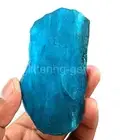 DYED 354.50Ct Natural Blue Sapphire Kashmiri Rough Certified Loose Gemstone 5AIY