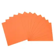 12 Pack 10.83 x 8.46" 1.7mm Thickness EVA Foam Sheets for Arts Orange