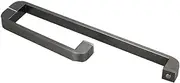 Replacement Bathroom Glass Door Handle - Black Brushed Sealing Glazed, Bathroom Door Knobs Grab Bar for Shower Enclosures
