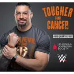 [美國瘋潮]正版WWE ROMAN REIGNS TOUGHER THAN CANCER TEE 征服病魔最新克癌款衣服