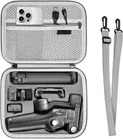 Osmo Mobile 7 Pro/7 Case, Portable Storage Shoulder Bag for DJI Osmo Mobile 7/7P Accessories Travel Case for DJI Osmo Mobile 7/7P Gimbal Stabilizer (PU Style)