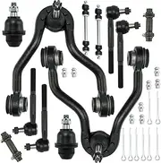 Front Lower Control Arm Front Suspension Kit Fit for Chevy GMC K1500 K2500 Suburban Tahoe Yukon Escalade Automotive Replacement Control Arm RK620719 RK6207201 12pcs