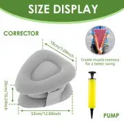 Golf Swing Training Aids Inflatable Golf Swing Trainer with Inflator Pump[