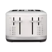 KitchenAid Toaster Porcelain White 4 Slice