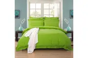 1000TC Tailored Quilt/Doona/Duvet Cover Set - Green