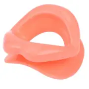 5X(Functional Silicone Rubber Face Slimmer Exercise Mouth Piece Muscle3096