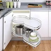 Corner Base Kitchen Cabinet with Sliding Drawer Storage 800 900mm Cabinets Space Saving Design for Small Kitchens