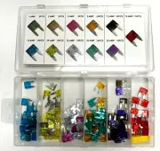 1-35 amp 120pc MINI Blade Fuse Assortment Auto Car Motorcycle FUSES KIT APM ATM