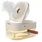 Fan Humidifier Portable Fan Air Cooler Air Humidifier USB Fan Desktop Fan9964