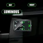 Luminous Quartz Clock Black Watch Stick On Car Interior Accessories Universal