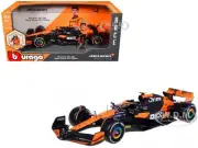 MCLAREN MCL38 #4 NORRIS WINNER F1 MIAMI GP 2024 W/FIGURE 1/24 BY BBURAGO 28040