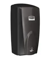 Auto Foam Hand Soap & Sanitizer Dispenser, Black/Black Pearl, Touchless, Wall Mo