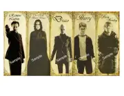 5 Harry Potter Theme Cut Collage Bookmarks~Junk Journals~Card Making~Books~#1NL