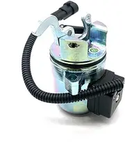 Fuel Shut Off Solenoid 04287583 04287116 04102390, 12VDC, Compatible for Deutz 1011/2011 Engines, Diesel Engine Stop Solenoid Replacement Component